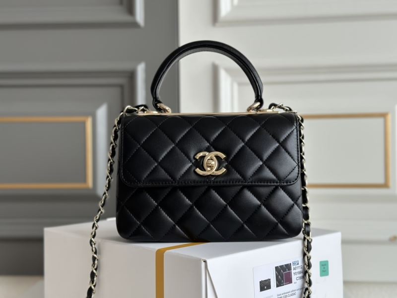 Ch**el top handle bags